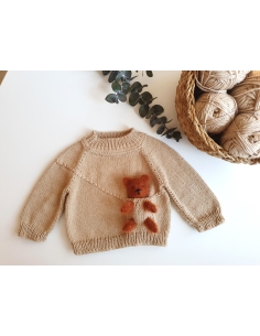 Oyuncaklı Unisex Bebek Kazak