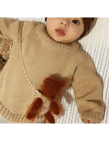 Oyuncaklı Unisex Bebek Kazak