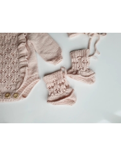 Kız Bebek 3lü Ruffle Set 6-12 Ay 2