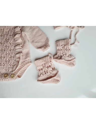 Kız Bebek 3lü Ruffle Set 6-12 Ay