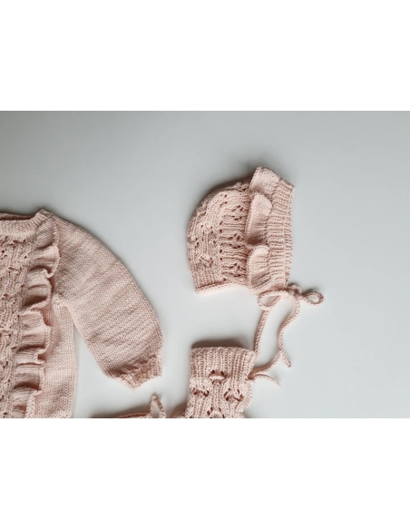 Kız Bebek 3lü Ruffle Set 6-12 Ay